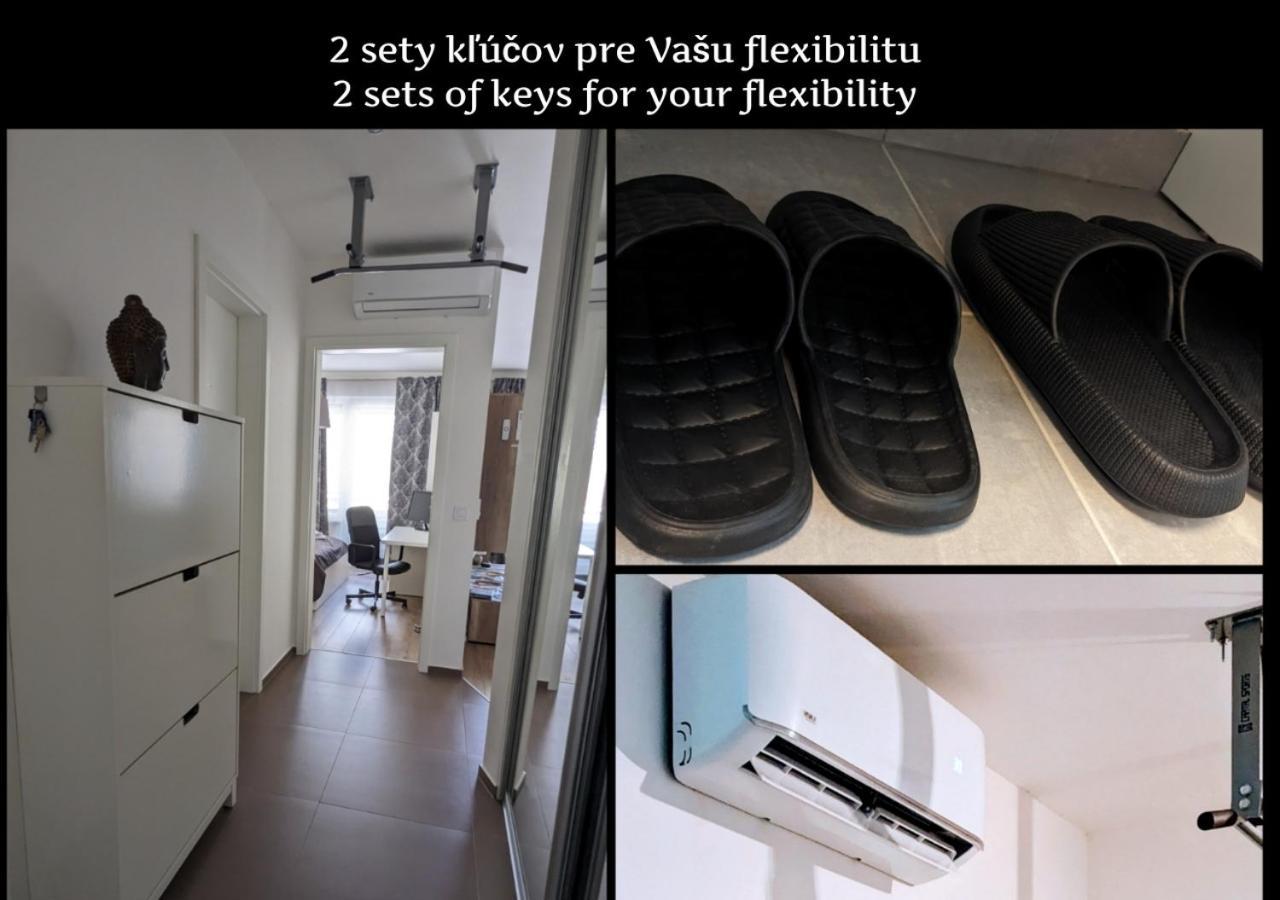 E2 Luxury Oldtown Apt - 2X Parking, Foodstore, Pcscreen, Netflix, Unlimited Music, Crib, Babychair, Fastwifi, Aircon Kosice Bagian luar foto